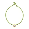 Amethyst Heart Pop Choker