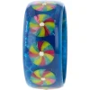 Bakelite Bangle with White Topaz