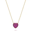 Bella Pink Sapphire Necklace