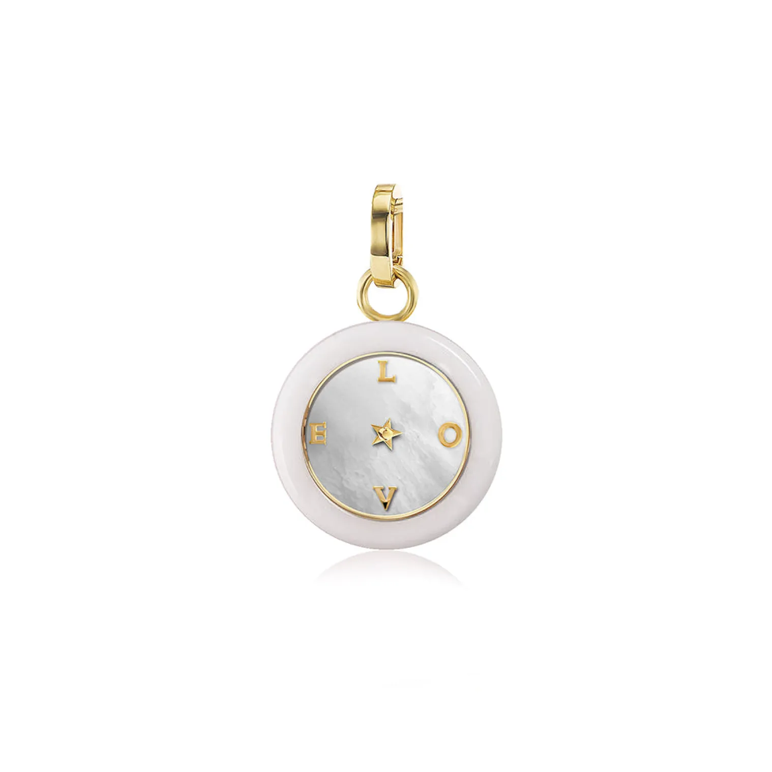 Carpe Diem & LOVE Ceramic Charm