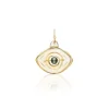 Citrine and Tahitian Pearl Eye Charm