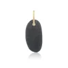 Curaçao Pebble Pendant No. 5 in Yellow Gold