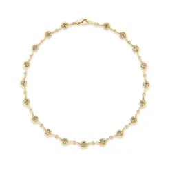 Desert Diamond Louise XL Necklace in Yellow Gold