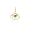 Diamond Bead Eye Charm
