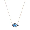 Diamond Grand Bleu Necklace in Rose Gold