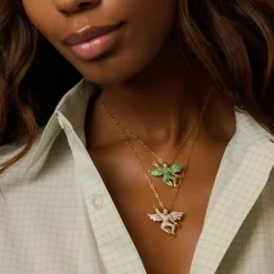 Emerald Flying Monkey Charm