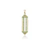 Emerald Mini Power Cage in Yellow Gold