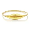 Gold Kiss Cuff Bracelet