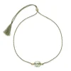 Green Amethyst Chota Cord Necklace