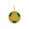 Horizons Topaz Lake Chip Pendant in Yellow Gold