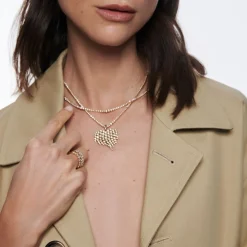 Large Diamond Fringe Charm