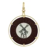 Le Moulin Chip Pendant in Yellow Gold