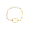 Lien Perles Bracelet in Yellow Gold