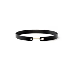 Midnight in Manhattan Mood Bangle in Yellow Gold