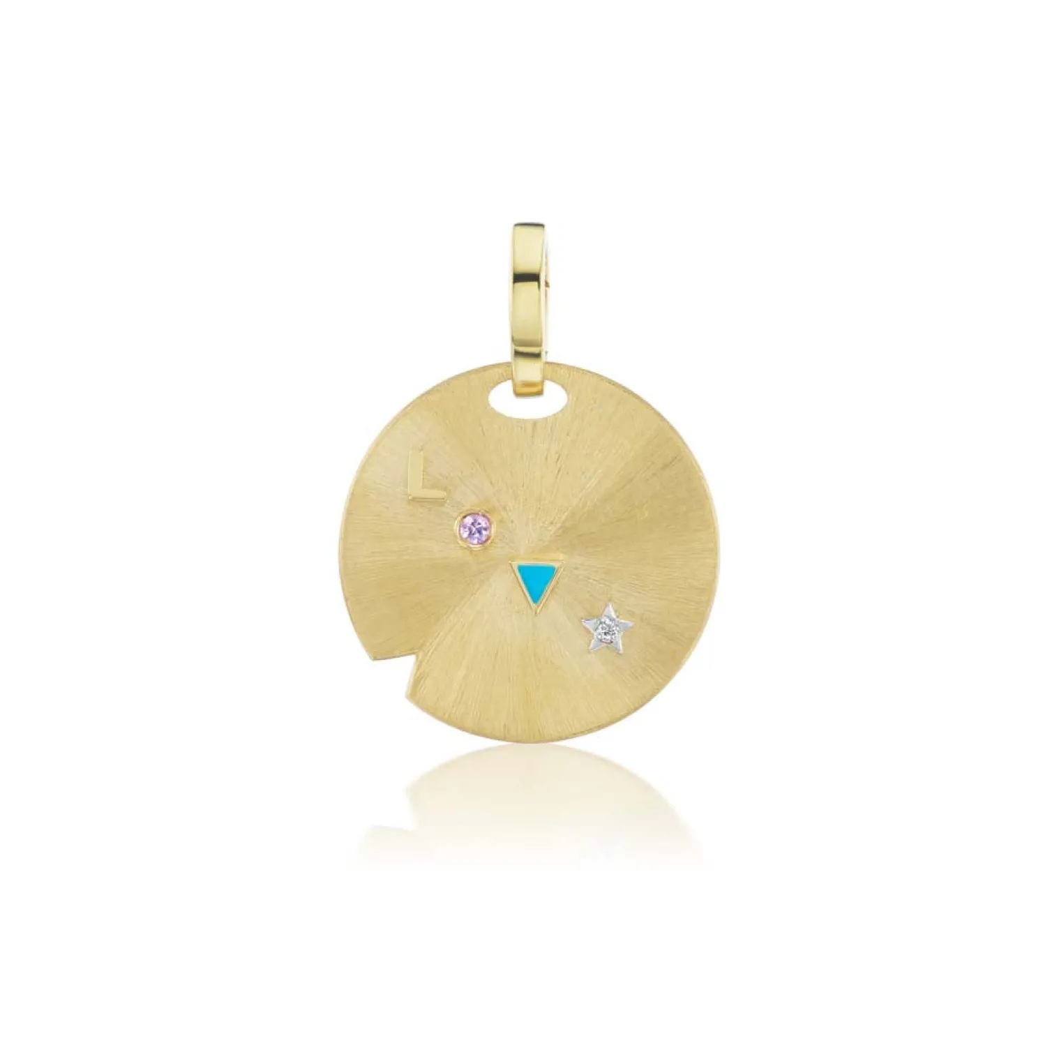 Ora Gold Talisman LOVE Charm in Yellow Gold