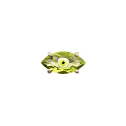 Peridot Fortuneye Stud
