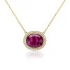 Rubellite Aurora Necklace