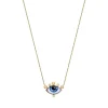 Russe Petit Bleu Diamond Necklace in Yellow Gold