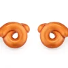 Savanna Orange Tarallo Earrings in Silver