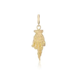 Short Fingers Crossed Charm