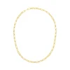 Short Lien Or Necklace in Yellow Gold
