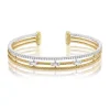 Together Diamond Cuff Bracelet