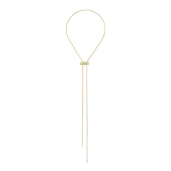 Tsavorite Pavé Latch Pendant in Yellow Gold