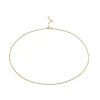 Van Nano Heart Chain in Yellow Gold