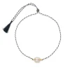 White Pearl Chota Cord Necklace