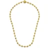 XL Hammered Ball Chain in Yellow Gold